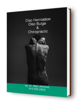 blog picture of woman touching back with disc herniation or disc bulge and how chiropractic can help