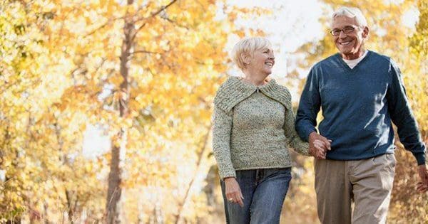 blog picture of elderly couple walking