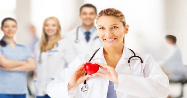 blog picture of doctor holding plastic heart for health