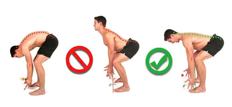 Cómo prevenir lesiones de espalda a la hora de levantar peso - CMD Sport