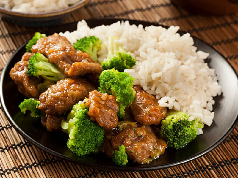 Beef and Broccoli Sheet Pan with Cauliflower Rice