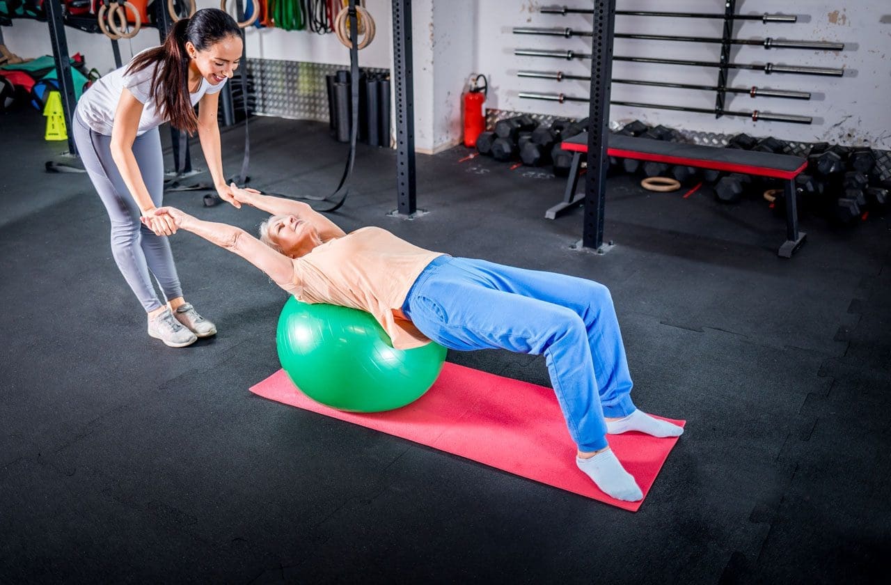 Commonly Prescribed Exercise Ball Workouts for Back Pain