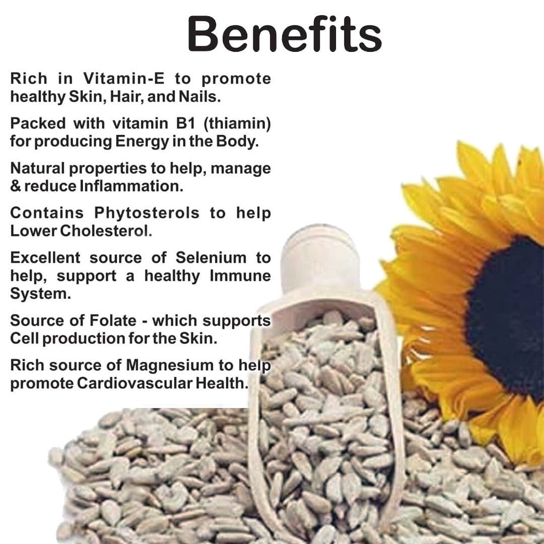 Vitamin E Rich Sunflower Seeds: Health Benefits Explained