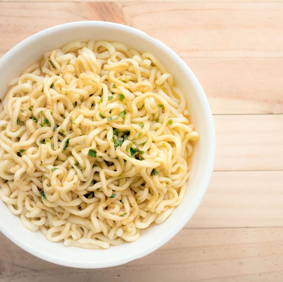 Making Ramen Noodles Healthier