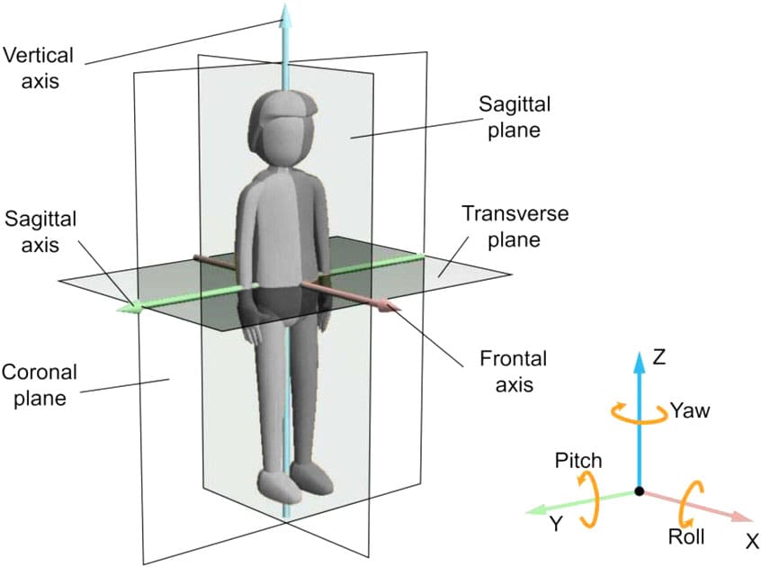 Exploring the Three Planes of Motion in the Human Body